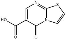 5-OXO-5H-[1,3]THIAZOLO[3,2-A]PYRIMIDINE-6-CARBOXYLICACID 구조식 이미지