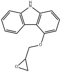4-Epoxypropanoxycarbazole Structure