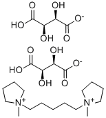 PENTOLINIUM TARTRATE Structure