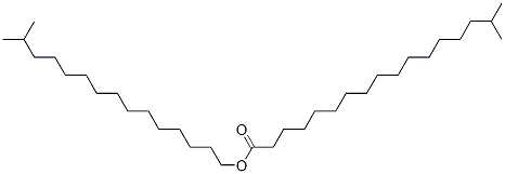 isohexadecyl isooctadecanoate Structure