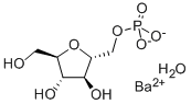 2,5-ANHYDRO-D-MANNITOL-1-PHOSPHATE, BARIUM SALT HYDRATE Structure