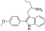 3-(2-Aminobutyl)-2-(p-methoxyphenyl)-1H-indole Structure