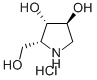 1,4-디옥시-1,4-이미노-D-자일리톨염산염 구조식 이미지