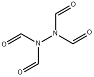 TETRAFORMYLHYDRAZINE 구조식 이미지