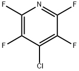 4-CHLORO-2,3,5,6-TETRAFLUOROPYRIDINE 구조식 이미지