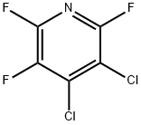 3,4-Dichloro-2,5,6-trifluoropyridine 구조식 이미지