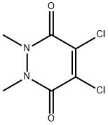 4,5-DICHLORO-1,2-DIHYDRO-1,2-DIMETHYL-3,6-PYRIDAZINEDIONE Structure