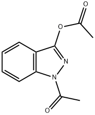 1-Acetyl-1H-indazol-3-ol acetate Structure