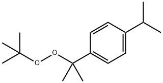 1,1-디메틸-1-메틸-1-[(4-메틸에틸)페닐]에틸퍼옥사이드 구조식 이미지