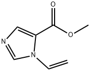 1H-Imidazole-5-carboxylicacid,1-ethenyl-,methylester(9CI) Structure