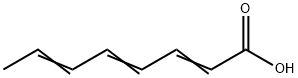 옥타-2,4,6-트리엔산 구조식 이미지