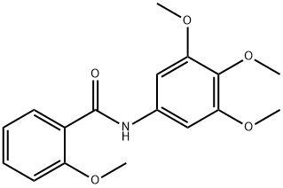 N-(2-Methoxyphenyl)-3,4,5-trimethoxybenzamide Structure