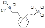 (tricyclo[3.3.1.13,7]decane-1,3-diyldiethane-2,1-diylbis[trichlorosilane] Structure