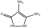 3,4-DIAMINO-5-HYDROXYPYRAZOL황산염 구조식 이미지