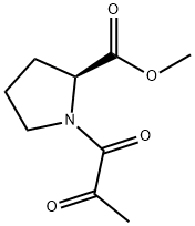 1-(1,2-DIOXOPROPYL)-L-PROLINE, METHYL ESTER Structure