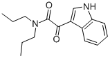 N,N-Dipropyl-3-indoleglyoxylamide Structure