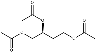 (S)-1,2,4-트리아세톡시부탄 구조식 이미지