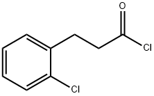 벤젠프로파노일클로라이드,2-클로로- 구조식 이미지
