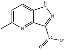 5-Methyl-3-nitro-1H-pyrazolo[4,3-b]pyridine Structure