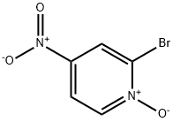2-Bromo-4-nitropyridine 1-oxide 구조식 이미지