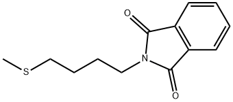 N-(4-methylsulfanyl-butyl)phthalimide Structure