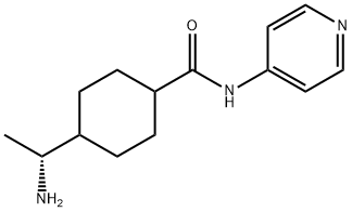 Cyclohexanecarboxamide, 4-[(1R)-1-aminoethyl]-N-4-pyridinyl- (9CI) Structure