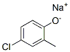 Sodium 4-chloro-2-methylphenolate 구조식 이미지