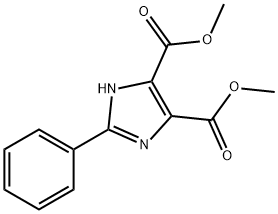 1H-이미다졸-4,5-디카르복실산,2-페닐-,4,5-디메틸에스테르 구조식 이미지