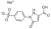 Sodium 5-oxo-1-(4-sulfophenyl)-4H-pyrazole-3-carboxylate 구조식 이미지