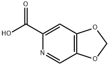 1,3-Dioxolo[4,5-c]pyridine-6-carboxylicacid(9CI) Structure