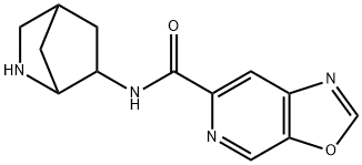 Oxazolo[5,4-c]pyridine-6-carboxamide, N-2-azabicyclo[2.2.1]hept-6-yl- (9CI) Structure