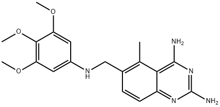 Trimetrexate Structure