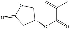 2-Propenoicacid,2-methyl-,(3R)-tetrahydro-5-oxo-3-furanylester(9CI) Structure