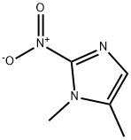 1,5-디메틸-2-니트로-1H-이미다졸 구조식 이미지