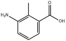 3-Amino-2-methylbenzoic acid 구조식 이미지