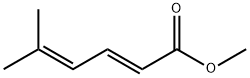 2,4-Hexadienoic acid, 5-methyl-, methyl ester, (2E)- Structure