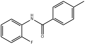 N-(2-Fluorophenyl)-4-MethylbenzaMide, 97% 구조식 이미지