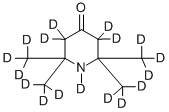 4-OXO-2,2,6,6-테트라메틸피페리딘-D17 구조식 이미지