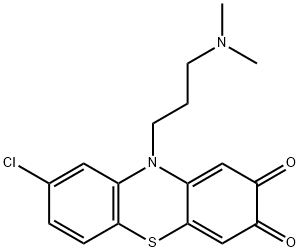 7,8-dioxochlorpromazine Structure