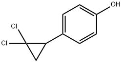 P-(2,2-DICHLOROCYCLOPROPYL)PHENOL Structure
