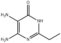 4(1H)-Pyrimidinone,  5,6-diamino-2-ethyl-  (9CI) 구조식 이미지