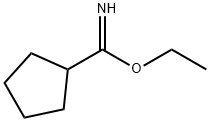 CYCLOPENTANECARBOXIMIDIC ACID ETHYL ESTER Structure