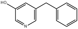 5-Benzyl-3-pyridinol 구조식 이미지