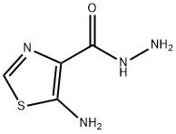 4-Thiazolecarboxylicacid,5-amino-,hydrazide(9CI) Structure