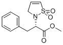 2(3H)-이소티아졸아세트산,알파(페닐메틸)-,메틸에스테르,1,1-이산화물(알파스) 구조식 이미지