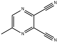 2,3-DICYANO-5-METHYLPYRAZINE Structure