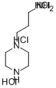 N-(3-Aminopropyl)piperazine trihydrochloride Structure