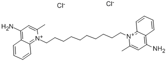 Dequalinium chloride Structure