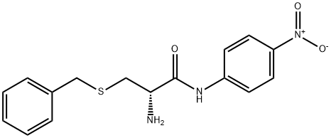 N1-(4-NITROPHENYL)-2-AMINO-3-(BENZYLTHIO)PROPANAMIDE Structure