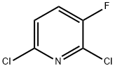 2,6-Dichloro-3-fluoropyridine 구조식 이미지